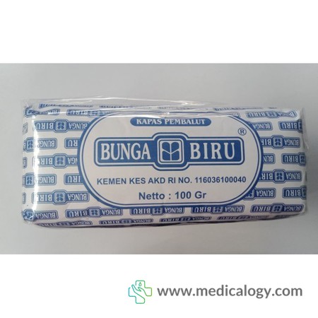 harga Bunga Biru Kapas Pembalut 100gr