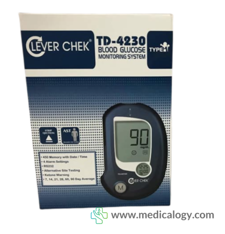 harga Clever Check TD 4230 (Meter Only) Alat Cek Gula Darah