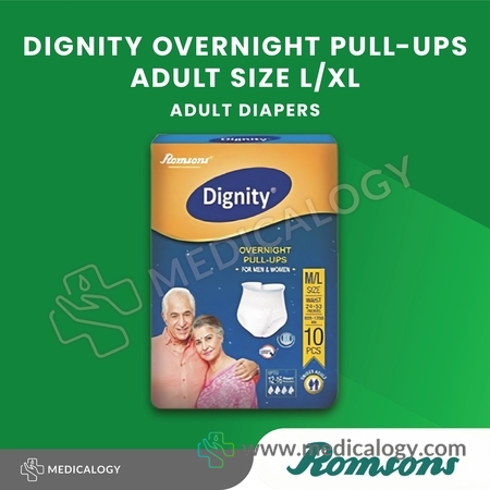 harga Dignity Overnight Pull-Ups Adult Romsons Size L/XL