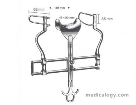 harga Dimeda Mayor Surgery Set BALFOUR Abdominal Retractor