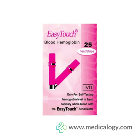 jual Easy Touch Strip HB Alat Cek Gula Darah 25T