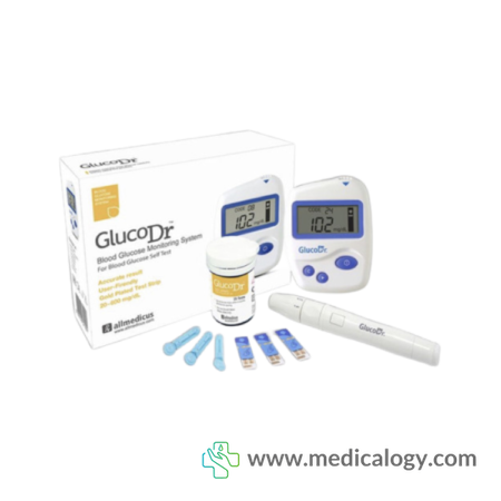 harga Gluco Dr BIosensor AGM 2100 Alat Cek Gula Darah dengan Strip 25T