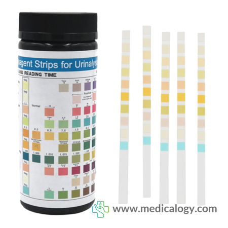 harga Healgen URS-10T 10 Parameter Strips Urine Test Isi 100