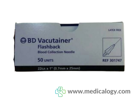 harga HOSLAB BLOOD Collection Needle Flasback Needle 22G 1" Vacutainer Needle