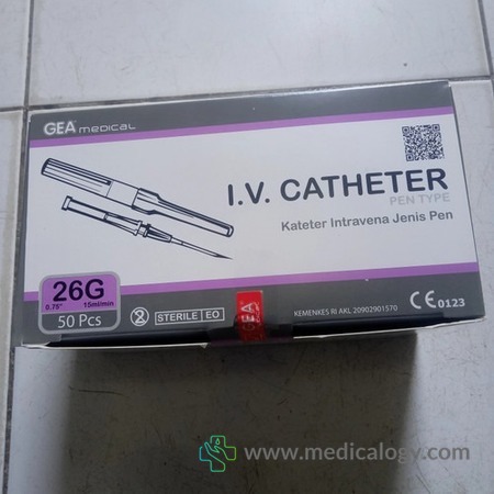 harga IV Catheter GEA NO 26 isi 50 