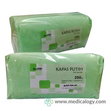 harga Kapas Putih Pembalut OneMed 250 gram