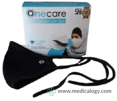 harga Masker Kain 3 Ply Headloop Hijab Standar SNI ecer warna hitam