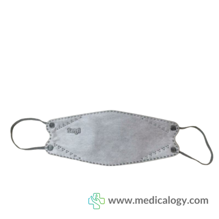 jual Masker Sensi Convex Warna Abu-Abu isi 2 pcs