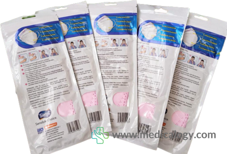 harga Masker Sensi Convex Warna Pink isi 2 pcs