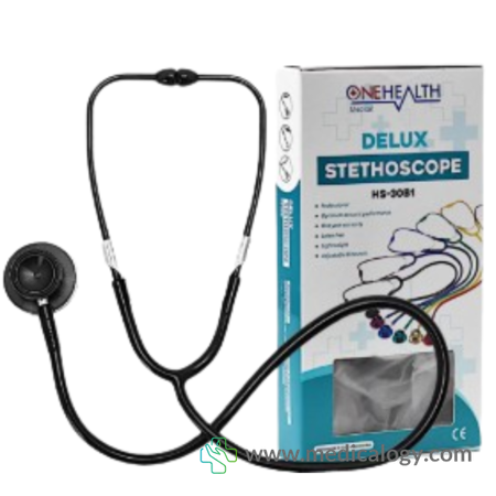 harga Onehealth HS-30B1 Stethoscope Delux - Black