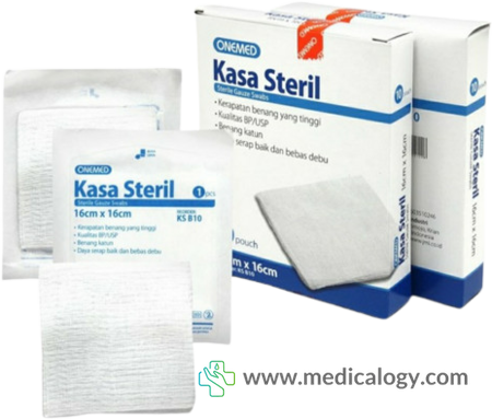 jual Onemed Kasa Steril 16x16 cm Per Pack isi 10