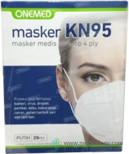 jual Onemed Masker KN95 isi 20 pcs Putih White