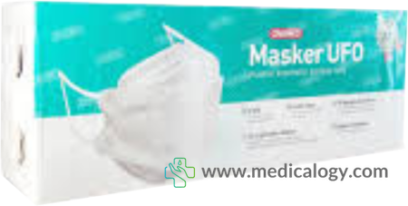 harga Onemed Masker Medis UFO Isi 20 Pcs Putih