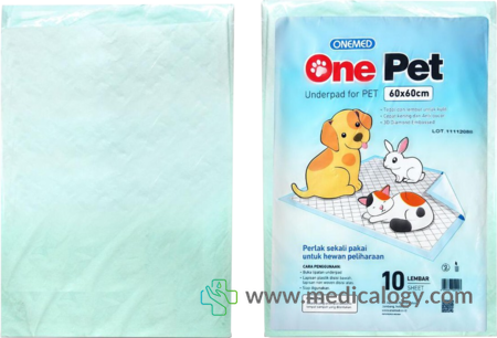 harga Onemed Perlak Underpad For Pet 60 x 60 Ecer