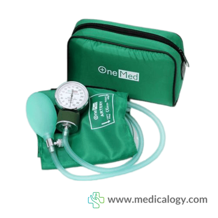 harga Onemed T200 Tensimeter Aneroid Alat Ukur Tekanan Darah Warna Hijau