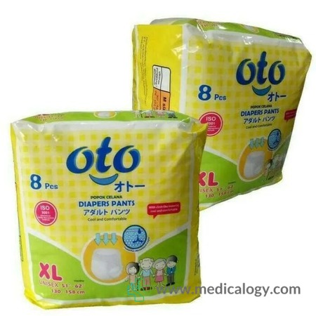 harga OTO PREMIUM POPOK DEWASA CELANA SIZE XL ISI 8