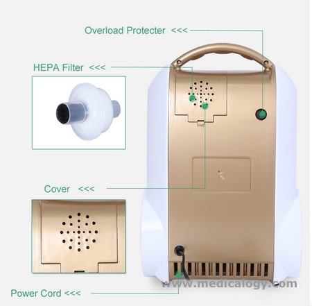 beli Oxygen Concentrator Olive Easy Travel 5 Liter