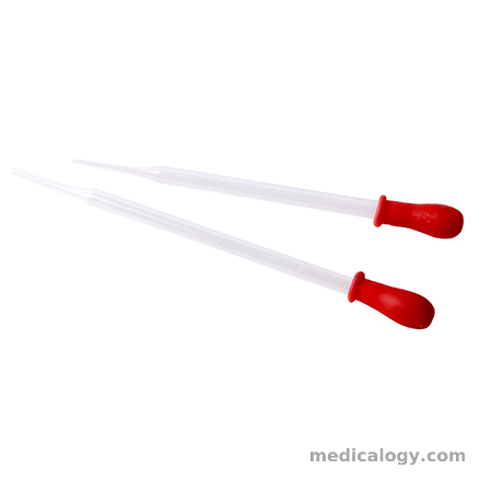 harga Pipet Tetes Kaca dengan Pump Karet Merah