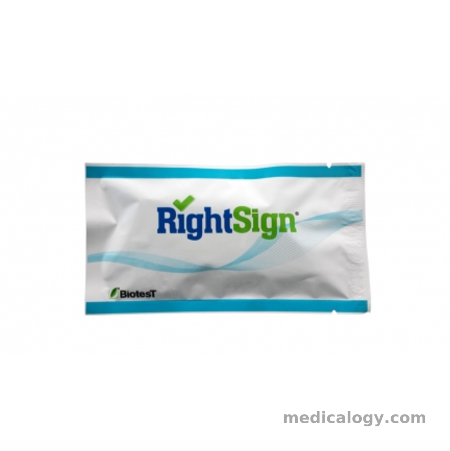 harga Rapid Test HbSAb Right Sign per box isi 25 kaset