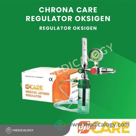 harga Regulator Oksigen Chrona Care / Manometer Oksigen / Alat Ukur Tekanan Oksigen