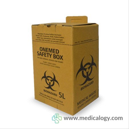 harga Safety Box Coklat 5 Liter OneMed