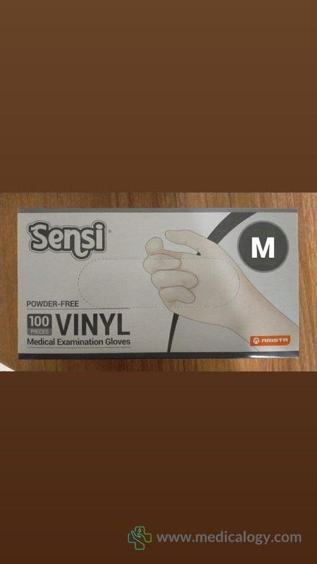 harga Sensi Sarung Tangan Vinyl Ukuran M Isi 100 Pcs