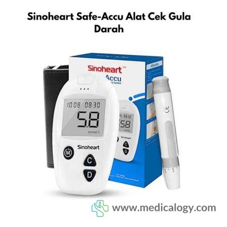 harga Sinocare Safe Accu Alat Cek Gula Darah Alat Only