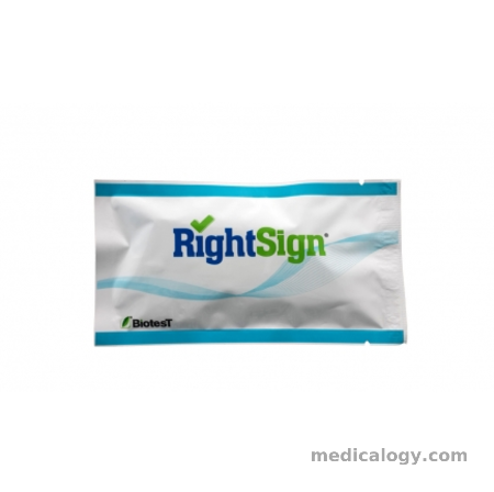 harga Strip Cek HcG Right Sign per box isi 50 Strip