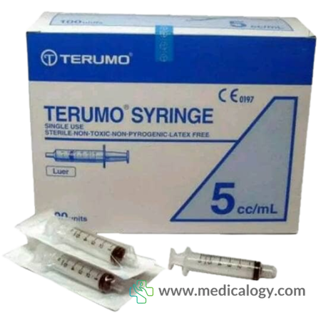 harga Terumo Spuit 5 cc Tanpa Needle Per Box isi 100 pcs