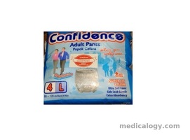 jual Confidence Popok Celana Size L Isi 4