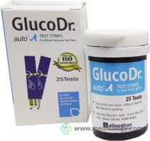 jual Gluco Dr Auto Strip Alat Cek Gula Darah 25T