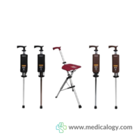 jual Onehealth Foldable Walking Cane Oh-Td01 Tongkat kursi Lipat Multi Fungsi