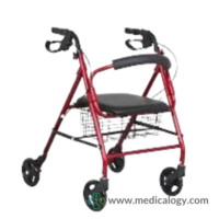 jual Onehealth KY9144L Kursi Roda Lipat Dengan Rem Tangan / Alat Bantu Jalan