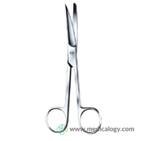 jual Onemed Gunting Operasi Bengkok TA/TU 14cm A Scissor Stainless Steel 