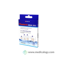 jual ONEMED Plesterin Transparan Aqua MIX Steril Box Isi 17 Pcs