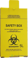 jual PROMO Tempat Sampah Medis Safety Box 5 Liter Biohazard Container  5 L