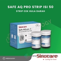 jual Safe AQ Pro I Strip Isi 50 Sinocare 