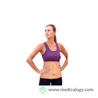 jual VISSCO Abdominal Belt (8") - Supports the Weak Abdominal Muscles