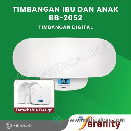 harga Timbangan Digital Ibu dan Anak / Bayi dan Dewasa BB-2052 Serenity